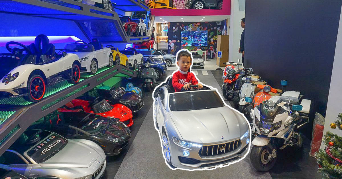小男孩來了就不回家了~台北兒童超跑俱樂部中和旗艦展示中心：正版授權BENZ、AUDI、VW、Ferrari、ALFIERI、擁有跑車不是夢！