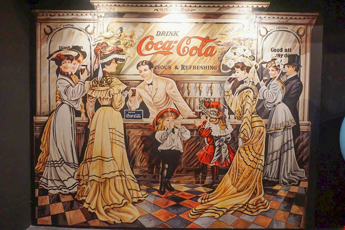 桃園免費景點》可口可樂世界博物館，需要提前一個禮拜預約，超可愛的巨大可樂世界！