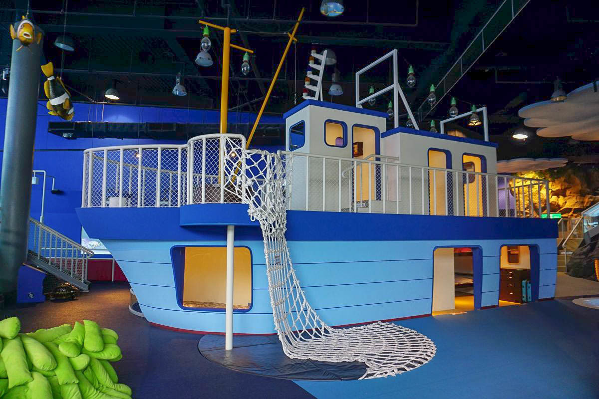 基隆景點》海科館一日遊：腹地48公頃，全國第一個以海洋為主題的兒童樂園，三大展館任你玩，一票玩到底，兒童廳超好玩！