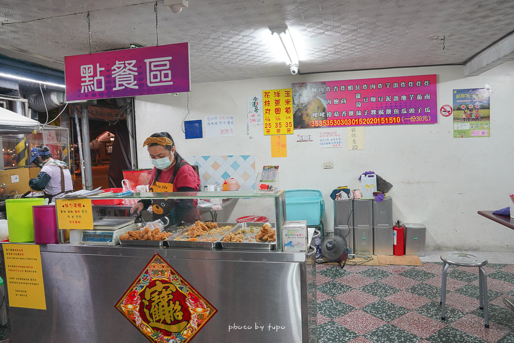屏東小吃》劉蚵仔嗲，勝利星村旁的銅板小吃，脆皮蚵嗲天婦羅專賣店