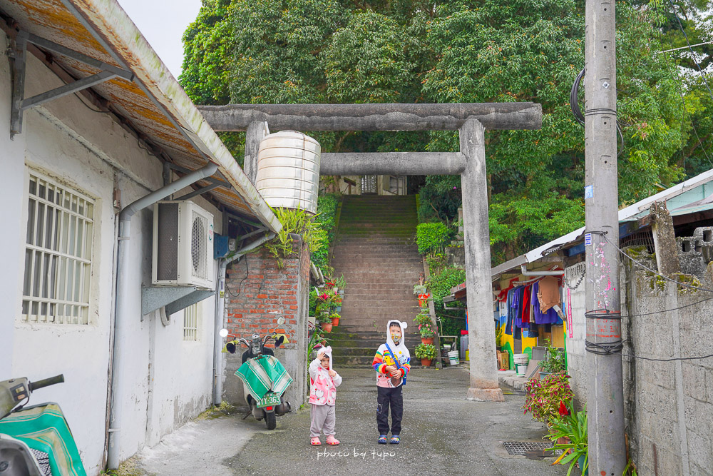 花蓮景點》玉里神社遺址，花蓮最完整的神社遺跡，有石燈籠表參道階梯和鳥居