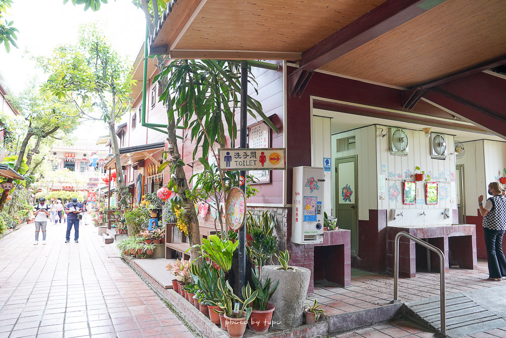 美濃民俗村 |免門票的客家老街，好玩的擂茶、紙傘DIY和好逛的柑仔店