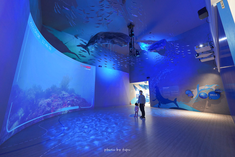 基隆新景點》潮境智能海洋館，互動沉浸式體驗館，必逛五大展區，周邊美食玩樂地圖總整理