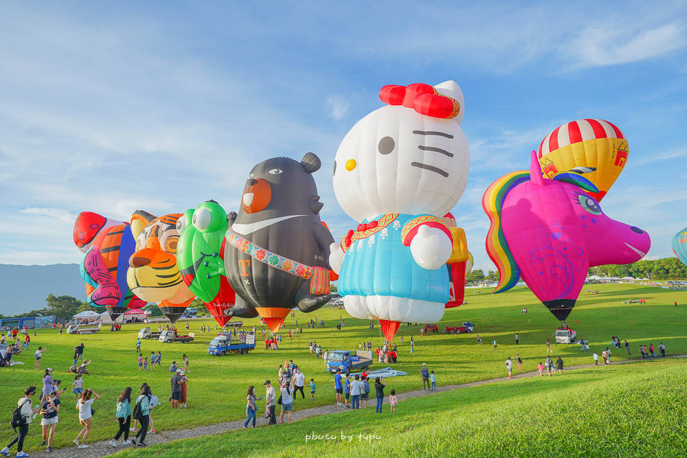 台東景點》2022台東熱氣球嘉年華(7/2~8/15)怎麼玩？四條路線、必買限定商品在這