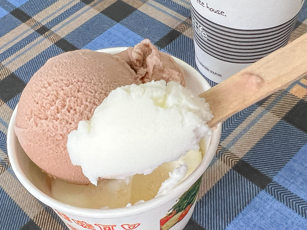 南投埔里冰店》埔里冰上冰，傳承六十年的古早味冰品，真材實料叭噗冰淇淋