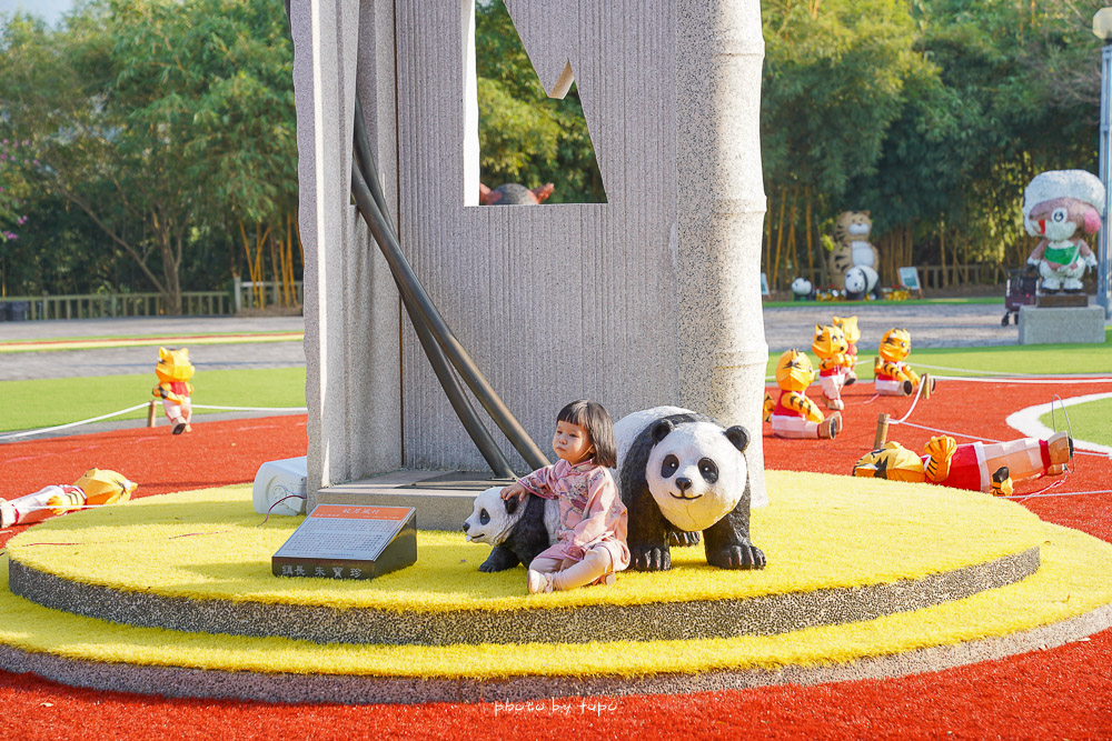 南投竹山》竹山文化園區～全台最大的竹子建築,佔地6.8公頃,多款復古童玩免費玩,親子室內景點