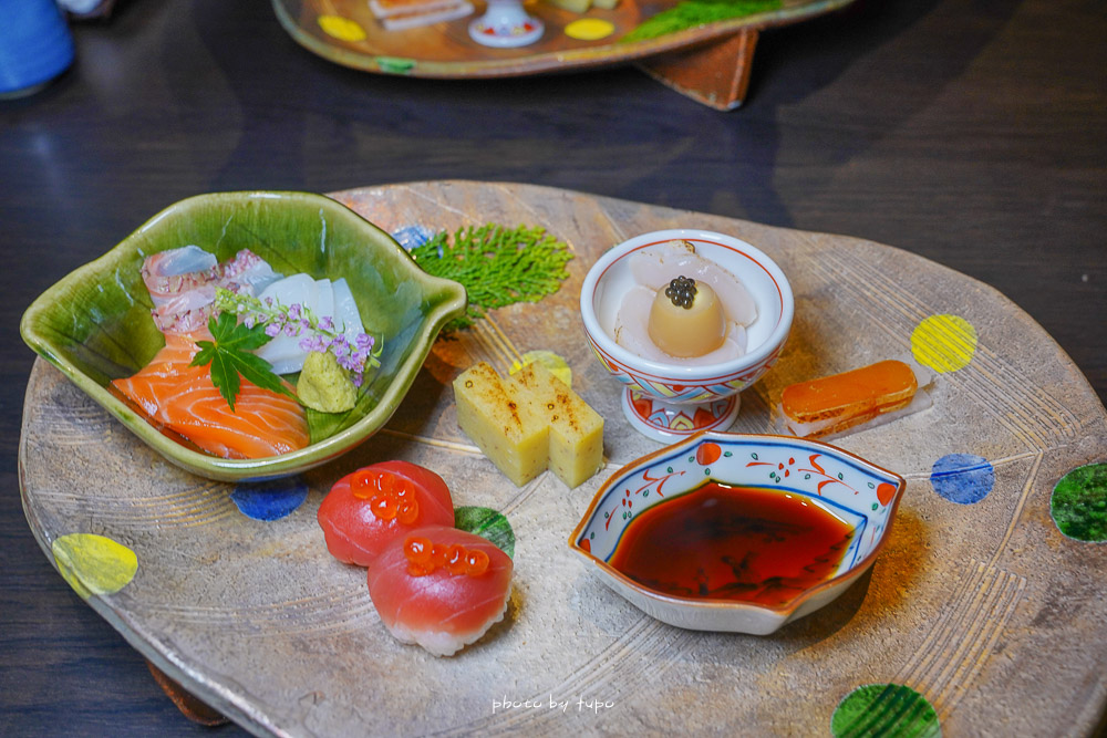 虹夕諾雅谷關晚餐，享受美酒的日本會席料理，每一道都是下酒菜，最新菜單菜色價位