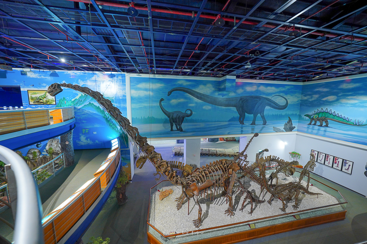 花蓮室內景點》光隆博物館,佔地3000坪,看恐龍和太空外星人的家,還可以體驗颱風