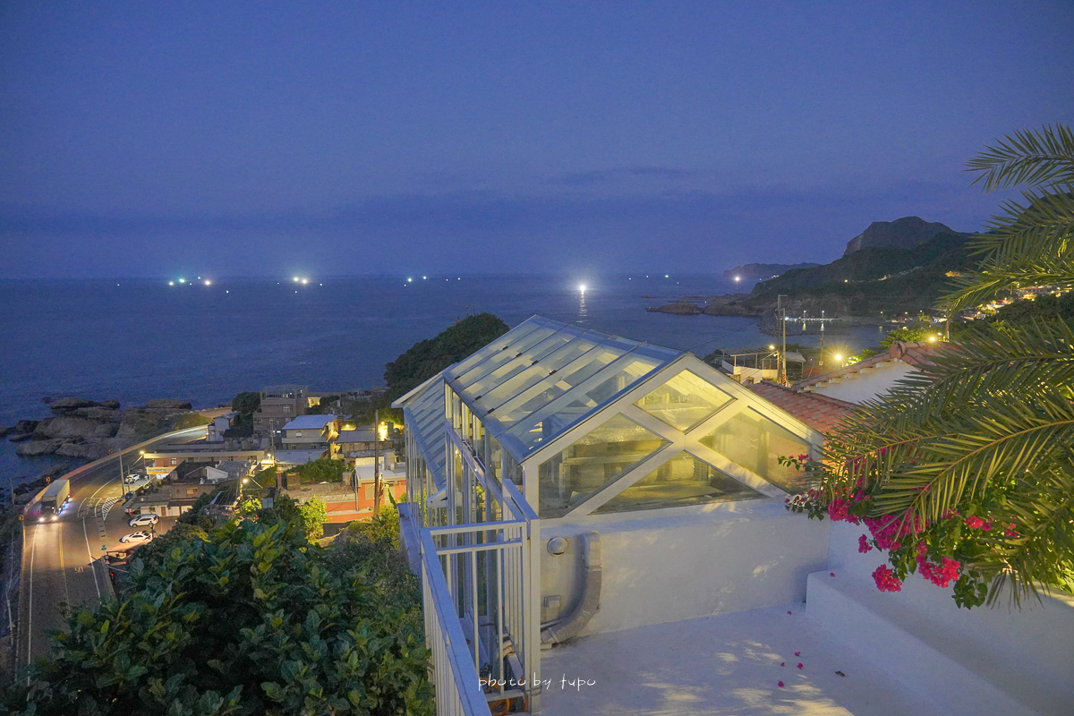 新北九份住宿》Greek Villa 小希臘民宿，每間房都有海景泳池、下午茶和早餐