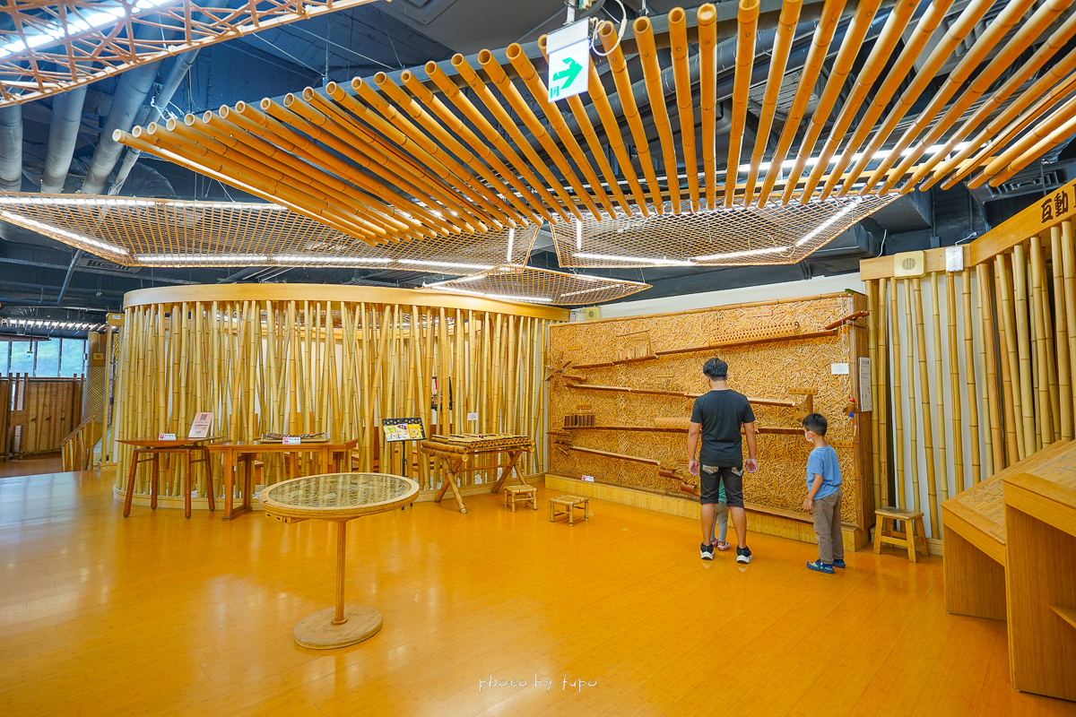 南投景點》南投縣竹藝博物館，免費玩竹製樂器、敲敲打打好好玩