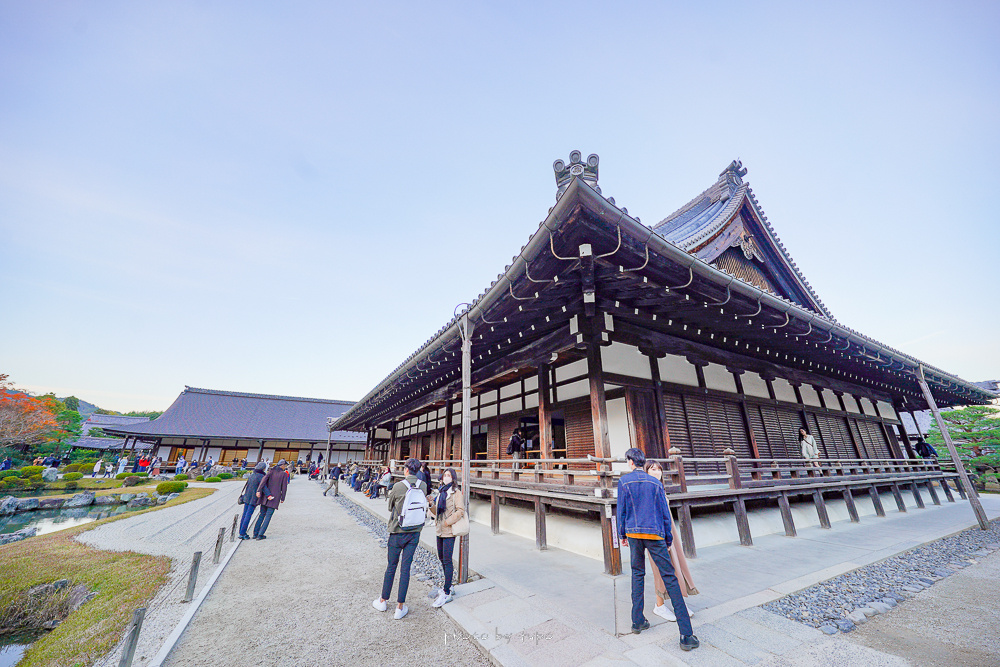 嵐山景點》天龍寺,超爆美的楓葉林、如詩如畫的曹源池庭園、門票收費 @小腹婆大世界