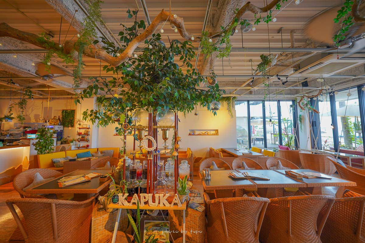 美國村早午餐推薦》WaGyu Café KAPUKA，網美海景餐廳，最新電子菜單價位、隱藏版菜色