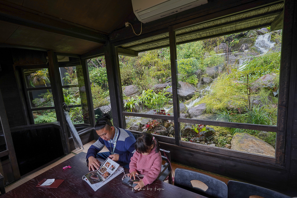 沖繩美食》百年古家大家阿古豬餐廳，超美日式庭園瀑布造景，沒有預約的菜單價位介紹