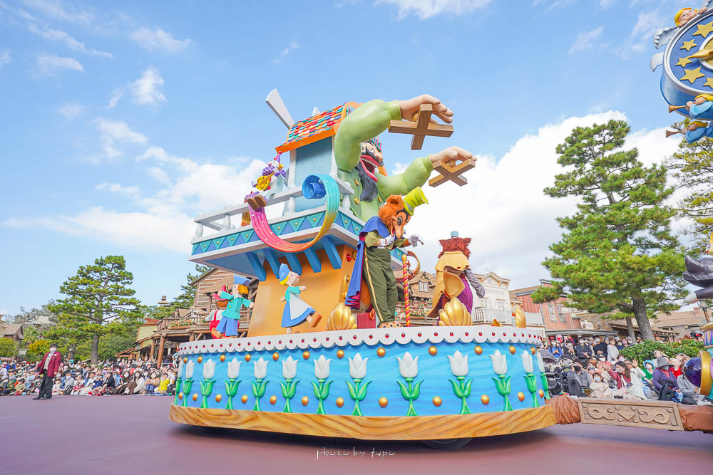 東京景點》2023東京迪士尼樂園遊行攻略、表演時間、地圖、夜間遊行總整理