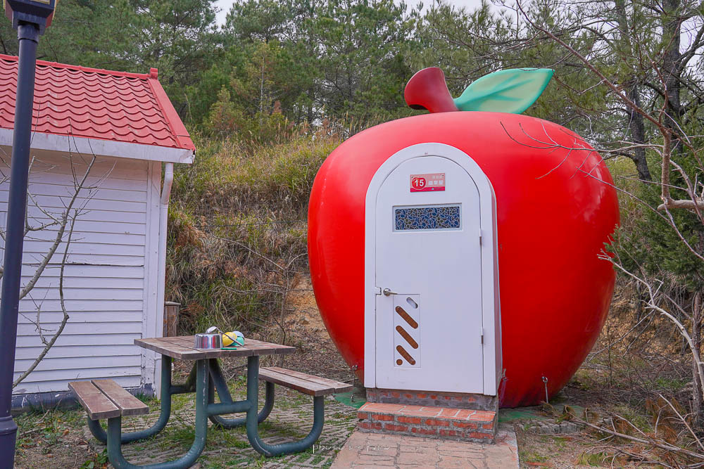 福壽山農場蘋果屋|全台最高的超萌蘋果屋村落,巨大蘋果拍照超可愛