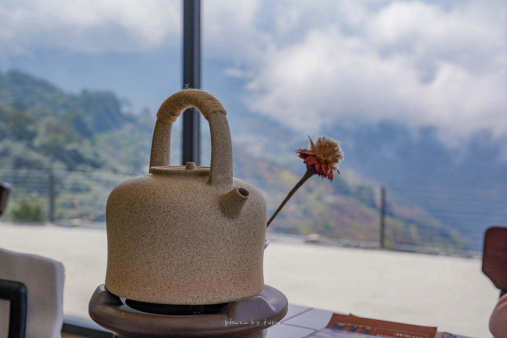 福壽山景觀餐廳|筑淨茶苑|雲端上的高山茶餐廳,無敵山景視野,菜單價位