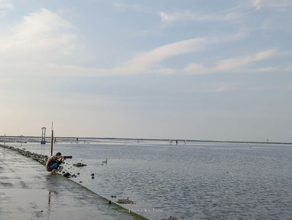 彰化免費摸蛤玩水景點|漢寶濕地,濕地摸蛤兼洗褲,摩西分海,浪漫夕陽
