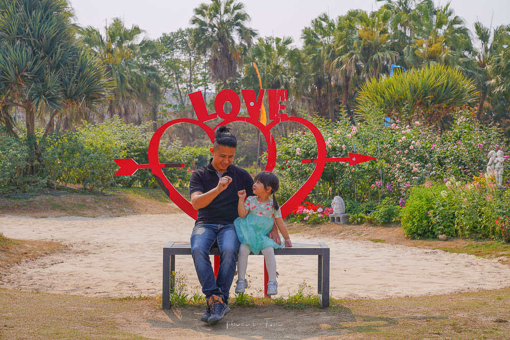 雲林斗六|雅聞峇里海岸觀光工廠,2023玫瑰花季萬花齊放,發呆亭,峇里島沙灘