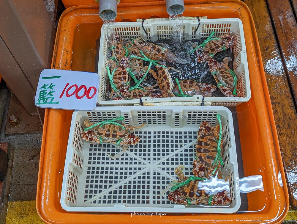 新北萬里【龜吼漁夫市集】必吃萬里蟹、現殺海膽、代客料理