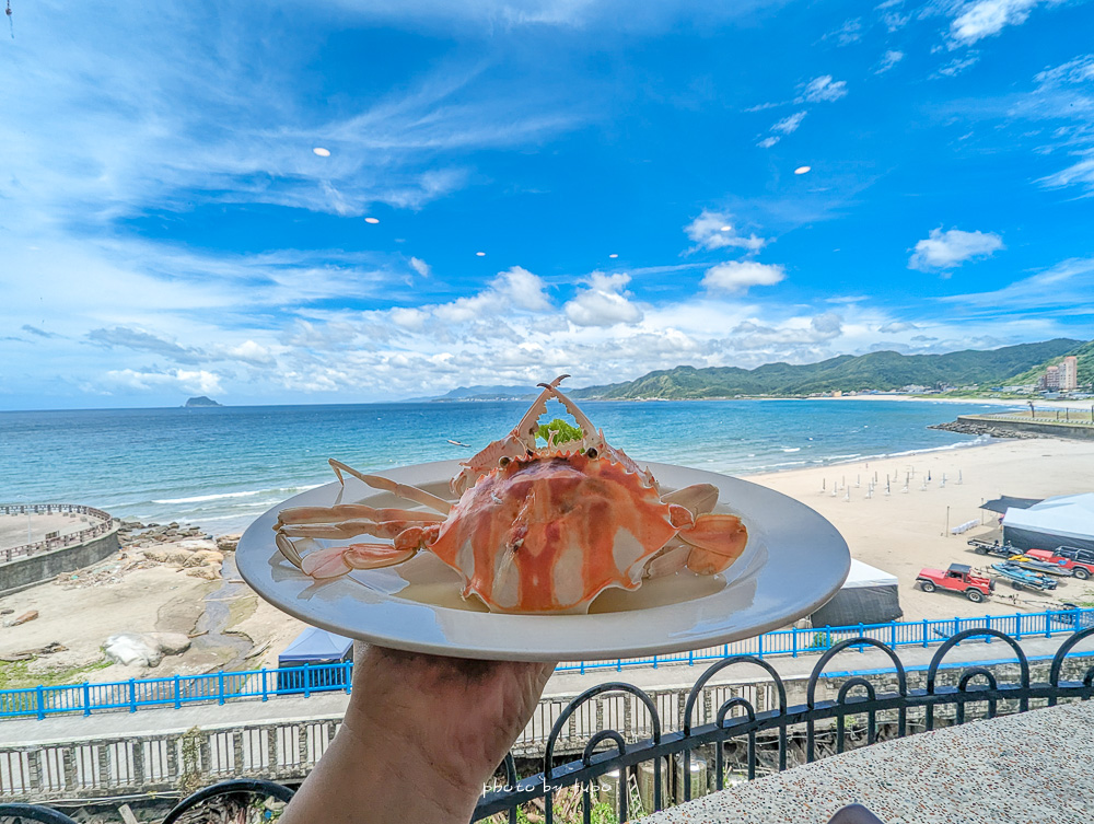 龜吼漁港美食「珍如意海鮮大哥店」無敵海景視野的海景餐廳、食材新鮮好吃、菜單價位