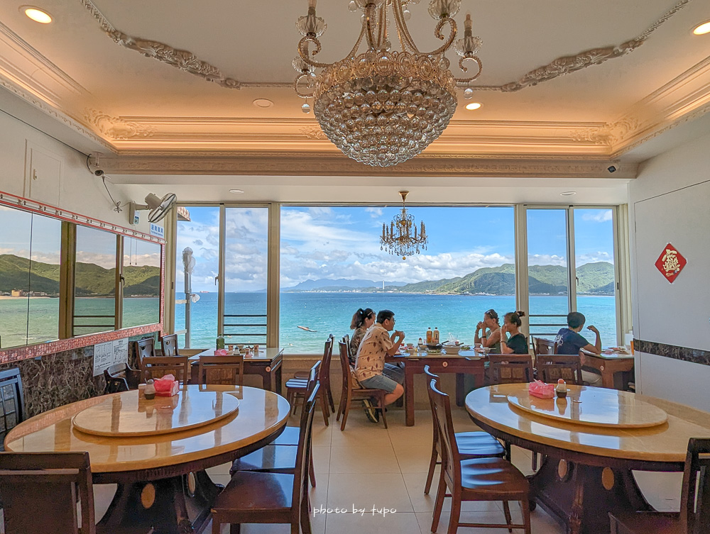 龜吼漁港美食「珍如意海鮮大哥店」無敵海景視野的海景餐廳、食材新鮮好吃、菜單價位