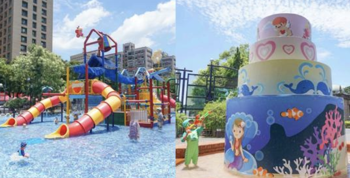 2024台北玩水景點「自來水園區」超好玩的自來水博物館，超沁涼玩水樂園，銅板價就可以玩整天！ @小腹婆大世界