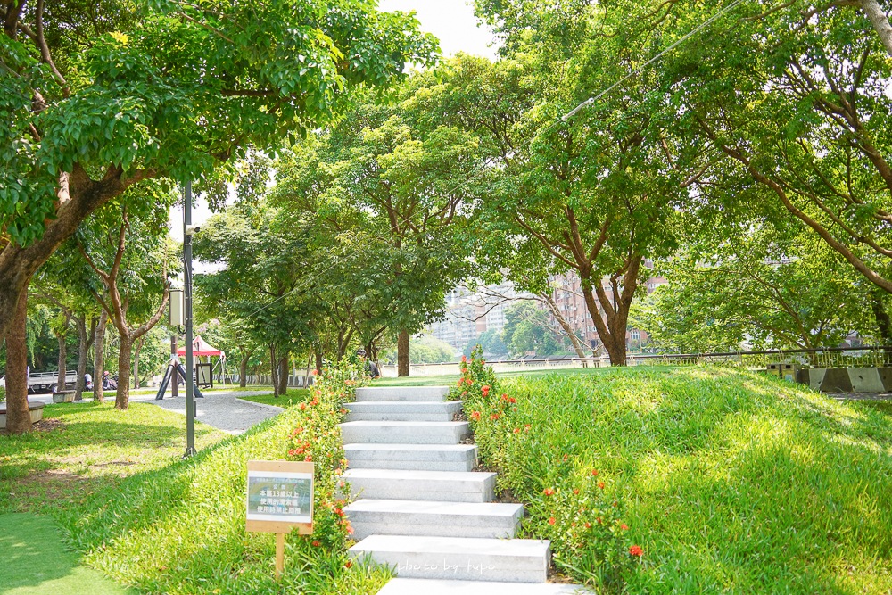 2024【南崁溪桃園區第一河濱公園】最新桃園親子景點,最新巨無霸雲朵彈跳床,森林冒險區,一日遊可以這樣玩