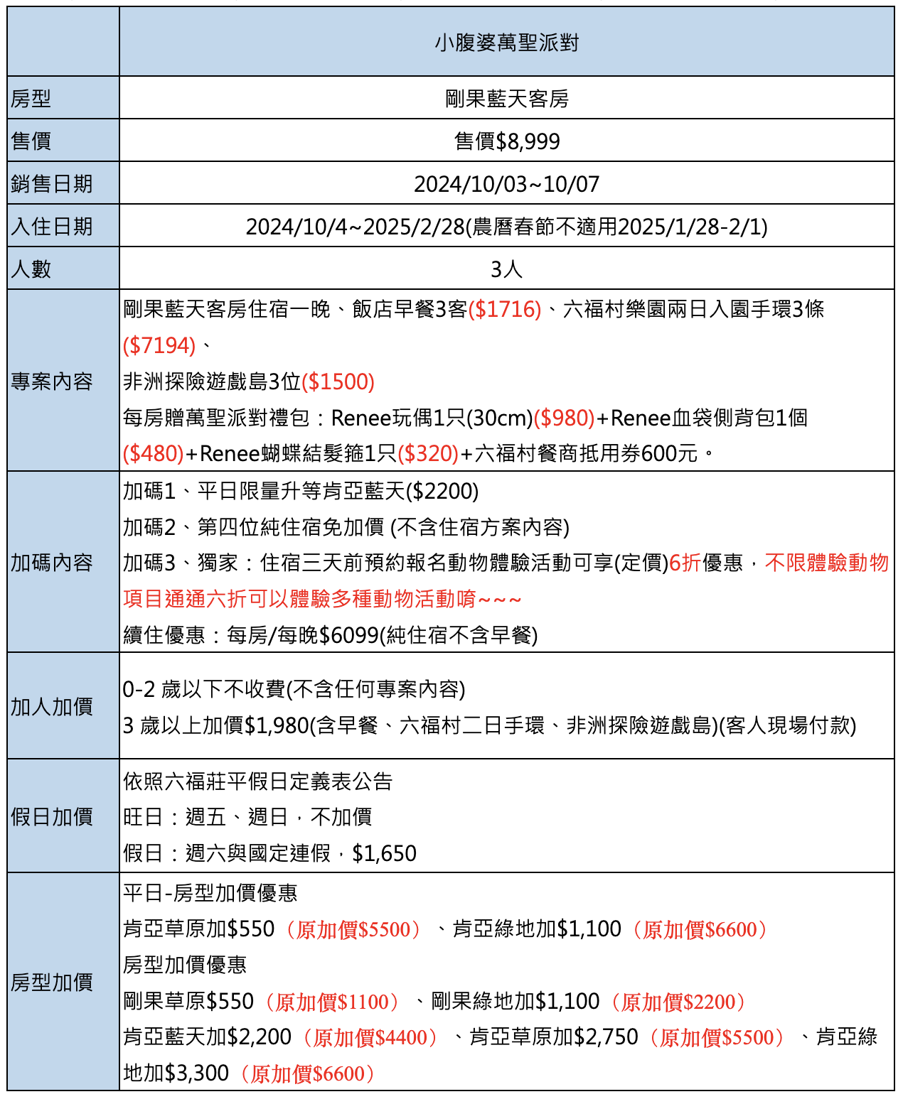 「關西六福莊」快閃住宿優惠，萬聖節寒假春節都可訂，暢玩全新改版非洲探險島遊戲區、最新可愛動物體驗