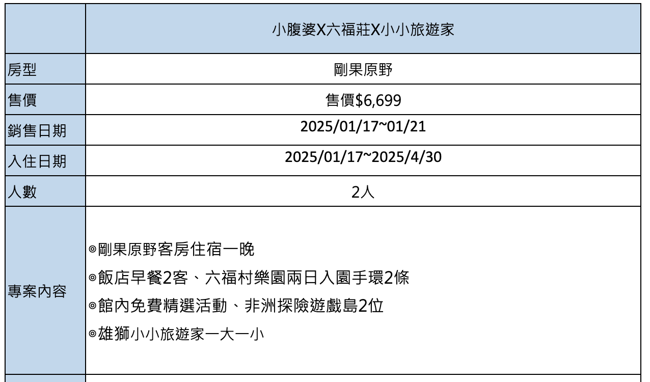 2025「關西六福莊」六福村住宿首選！史上第一次超甜快閃住宿優惠，暢玩全新改版非洲探險島遊戲區、最新可愛動物體驗