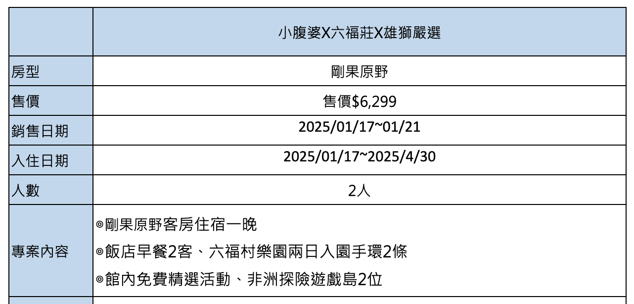 2025「關西六福莊」六福村住宿首選！史上第一次超甜快閃住宿優惠，暢玩全新改版非洲探險島遊戲區、最新可愛動物體驗