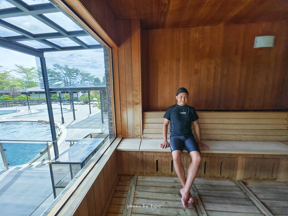 苗栗溫泉飯店推薦｜享沐時光莊園渡假酒店 700坪露天溫泉、每房大浴池，一泊二食最新火鍋晚餐與宵夜｜早餐菜色分享
