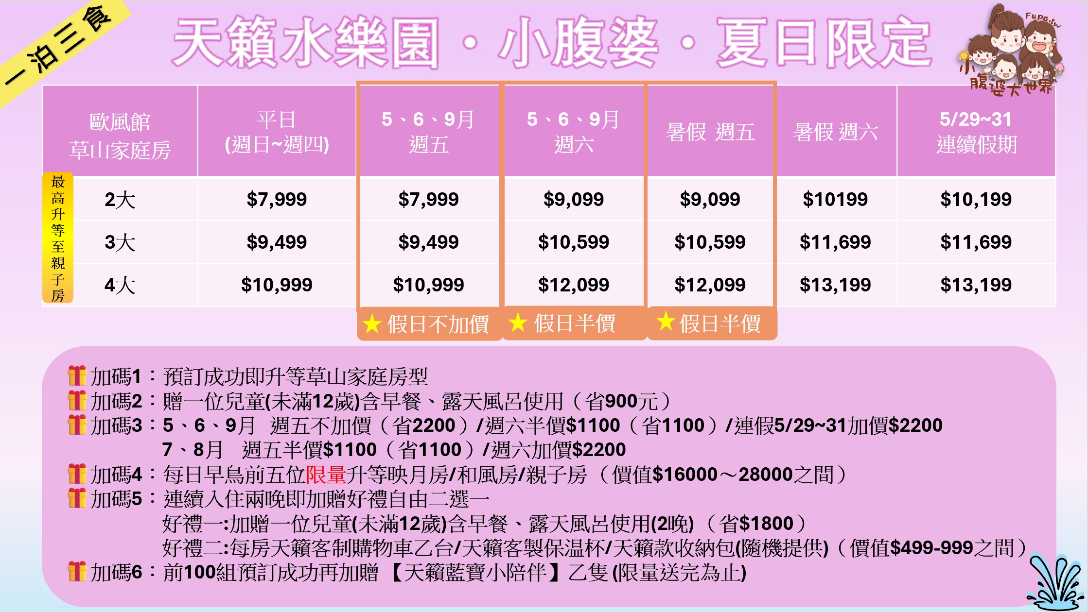 2025台北溫泉飯店推薦「陽明山天籟渡假酒店」暑假不加價$7XXX起，一泊三食暢遊2000坪溫泉水樂園，三天二夜剛剛好