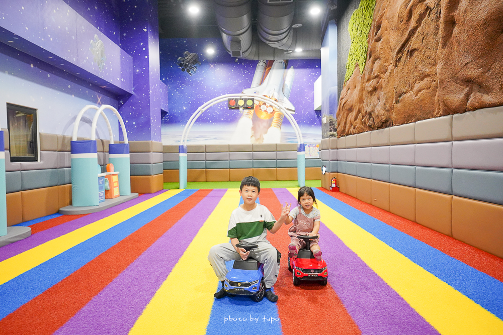 2025最新｜台中親子住宿推薦「台中鳳凰酒店」小朋友超愛星際遊戲區太好玩，早餐吃到1點超享受