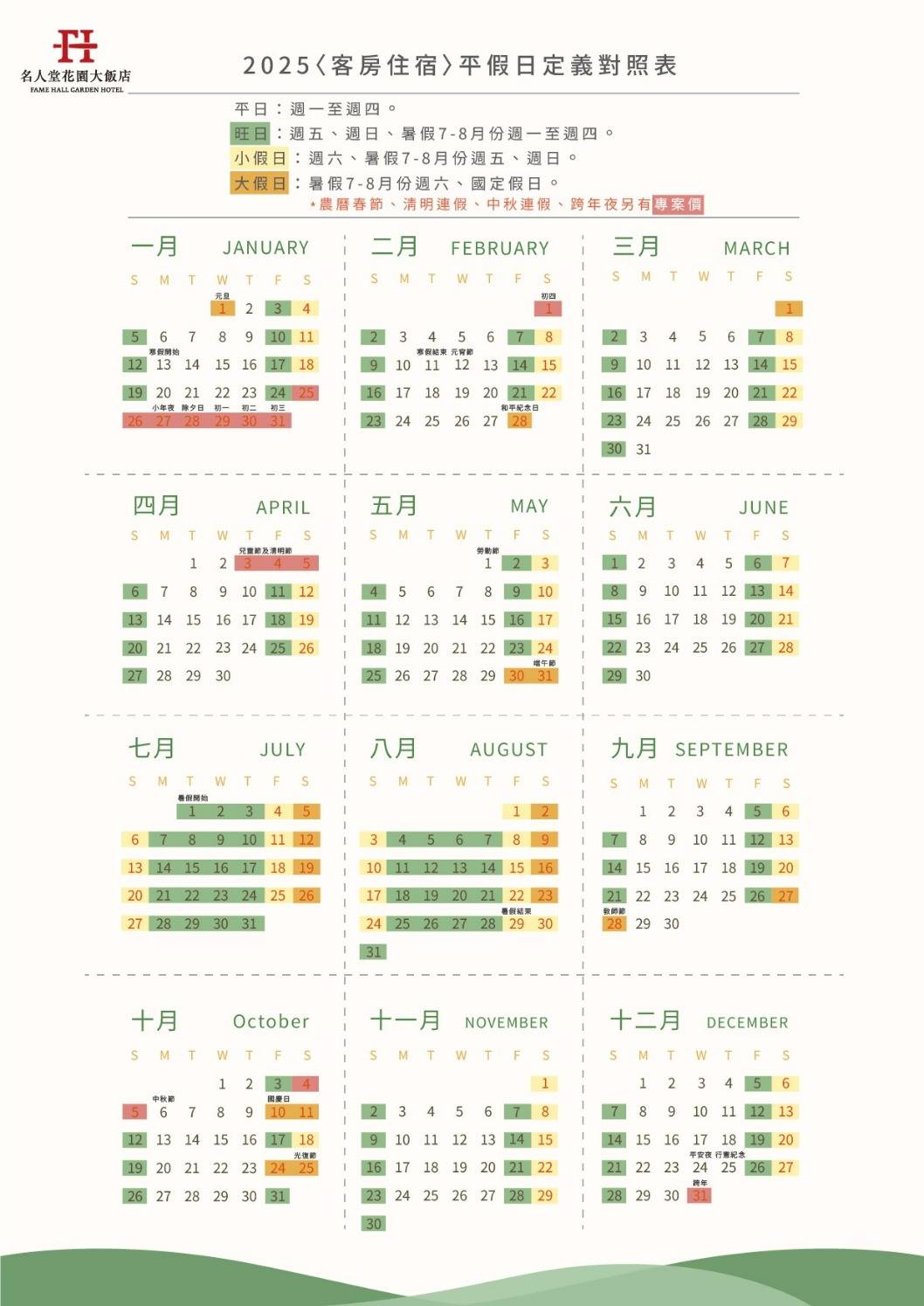 2025桃園親子飯店推薦｜名人堂花園大飯店快閃專案，指定房型旺日不加價、送2位兒童入住