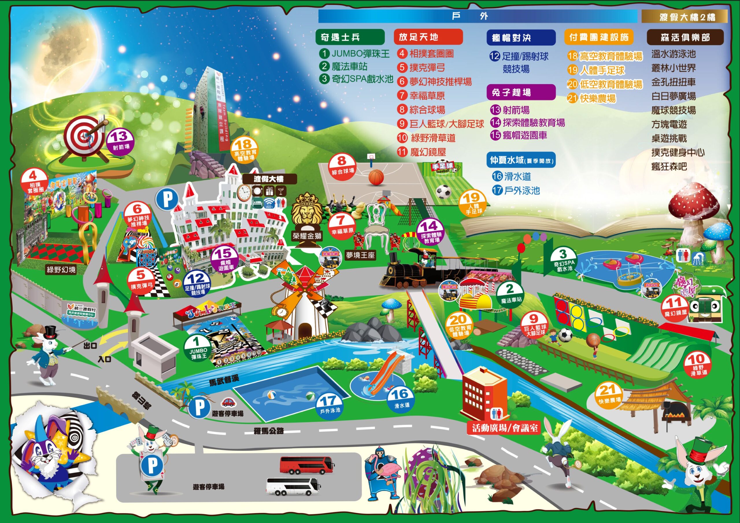 【新竹親子住宿】統一渡假村馬武督渡假會議中心，4.5公頃森林冒險主題飯店，小朋友嗨翻天