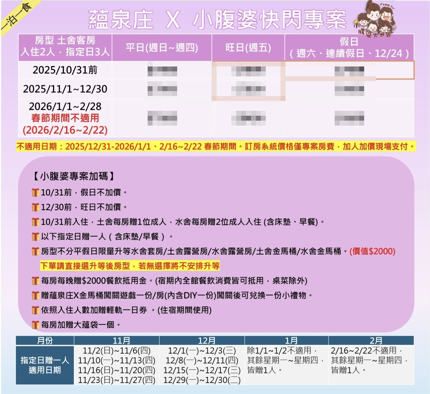 新北溫泉飯店推薦｜蘊泉庄快閃！全台唯一全套房溫泉住宿．升等房型+贈$2000餐飲券