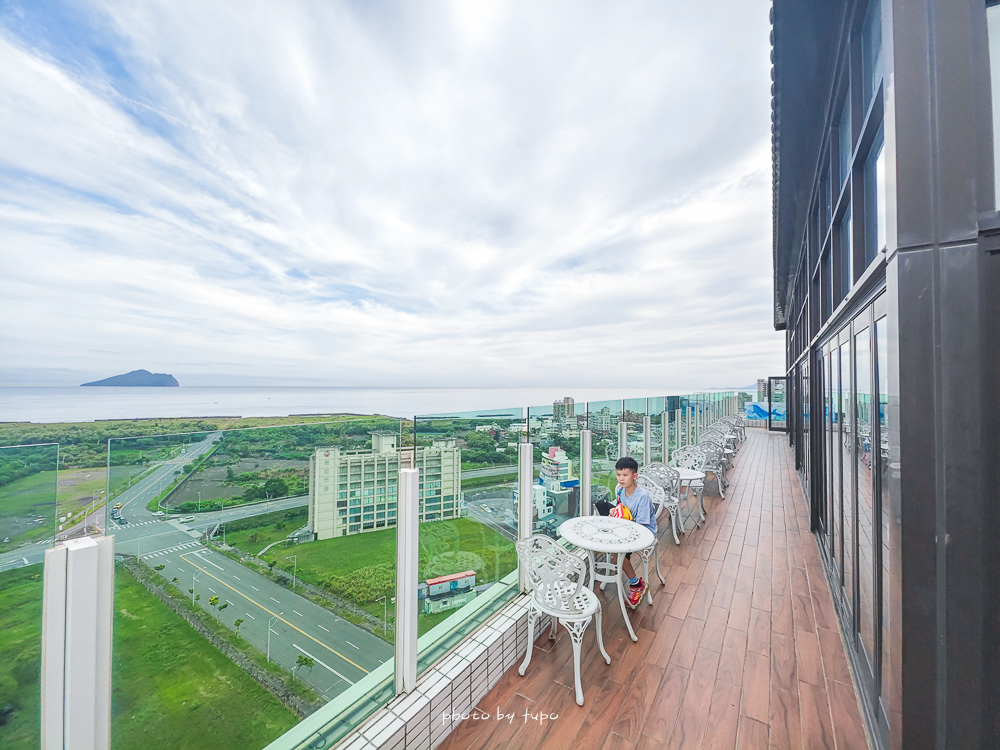宜蘭頭城住宿推薦｜蘭陽烏石港海景酒店：室內泳池、兒童遊戲區、頂樓無敵海景下午茶