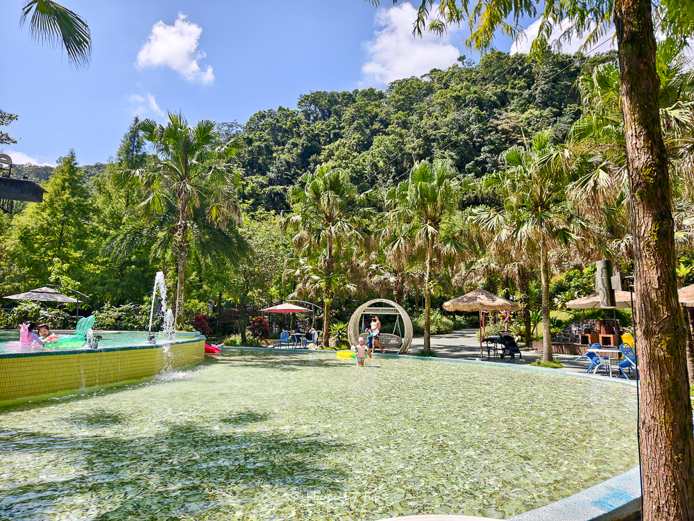 美暈！宜蘭【鳳梨屋水上莊園】水上森林住宿，房間開門可餵魚、最新動物區、還能體驗水桶划船！
