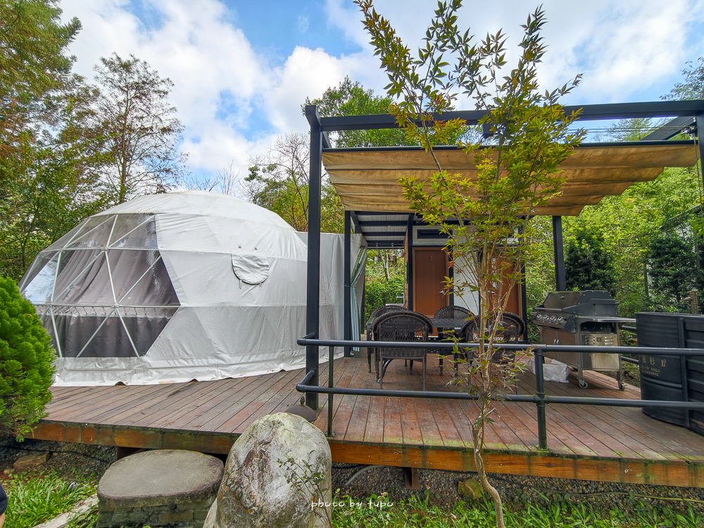 【峇嵐杉丘Balan Hill Glamping奢華露營全房型開箱】南投日月潭豪華露營推薦｜超澎湃海陸火鍋火烤兩吃、一泊三食
