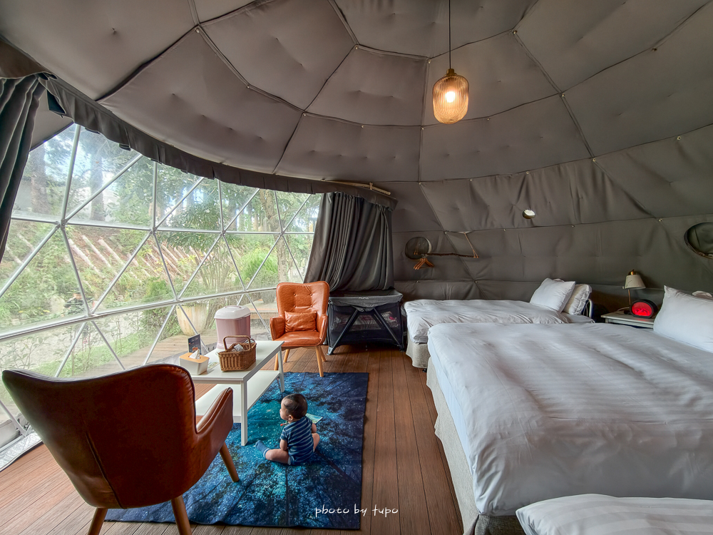 【峇嵐杉丘Balan Hill Glamping奢華露營全房型開箱】南投日月潭豪華露營推薦｜超澎湃海陸火鍋火烤兩吃、一泊三食