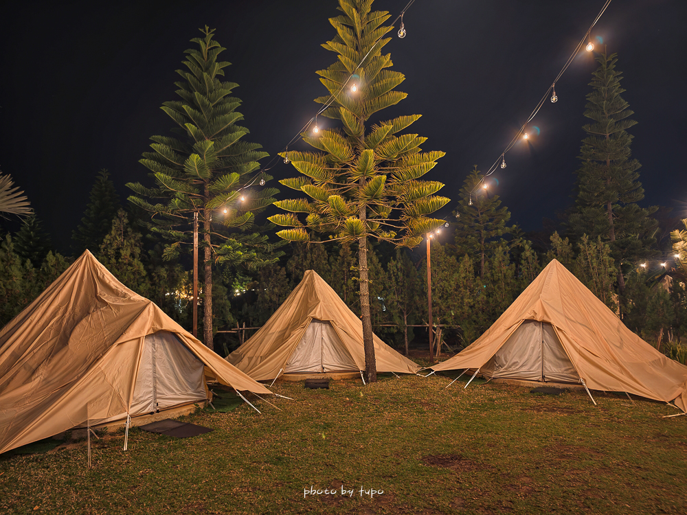 苗栗豪華露營推薦｜自然圈農場Glamping，一泊三食全包式親子露營攻略，包場100坪獨享空間