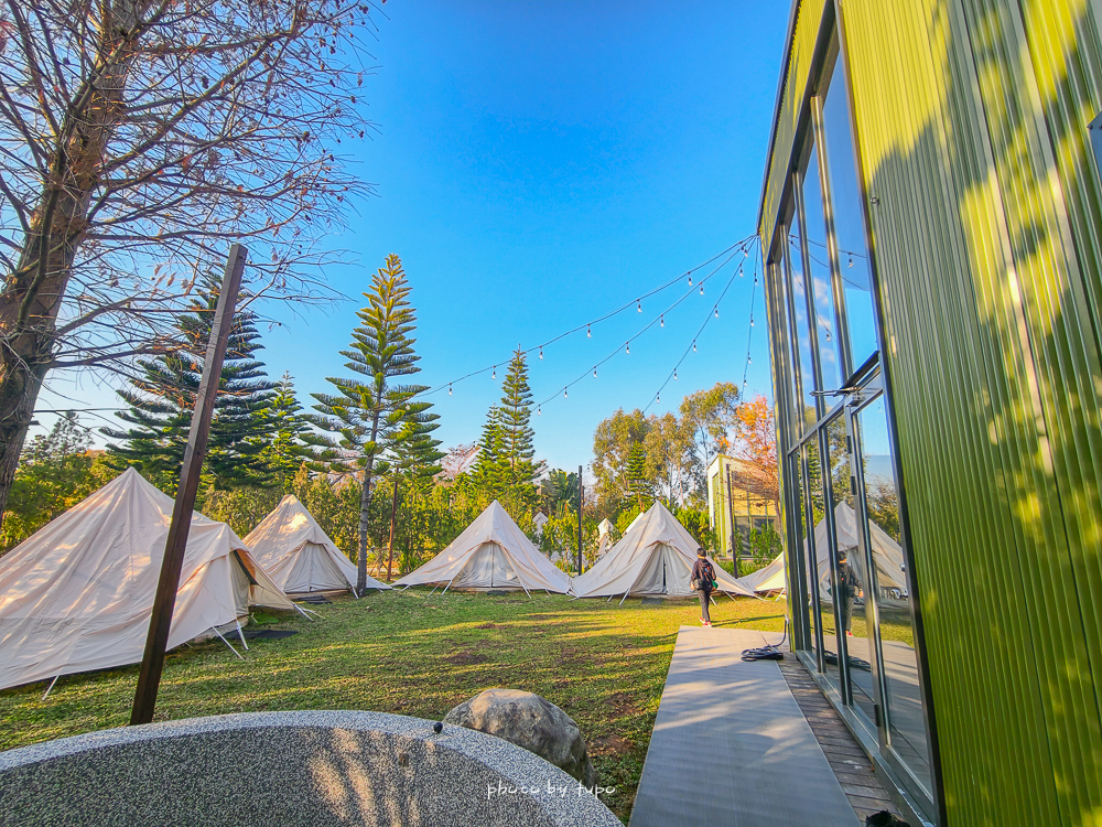 苗栗豪華露營推薦｜自然圈農場Glamping，一泊三食全包式親子露營攻略，包場100坪獨享空間