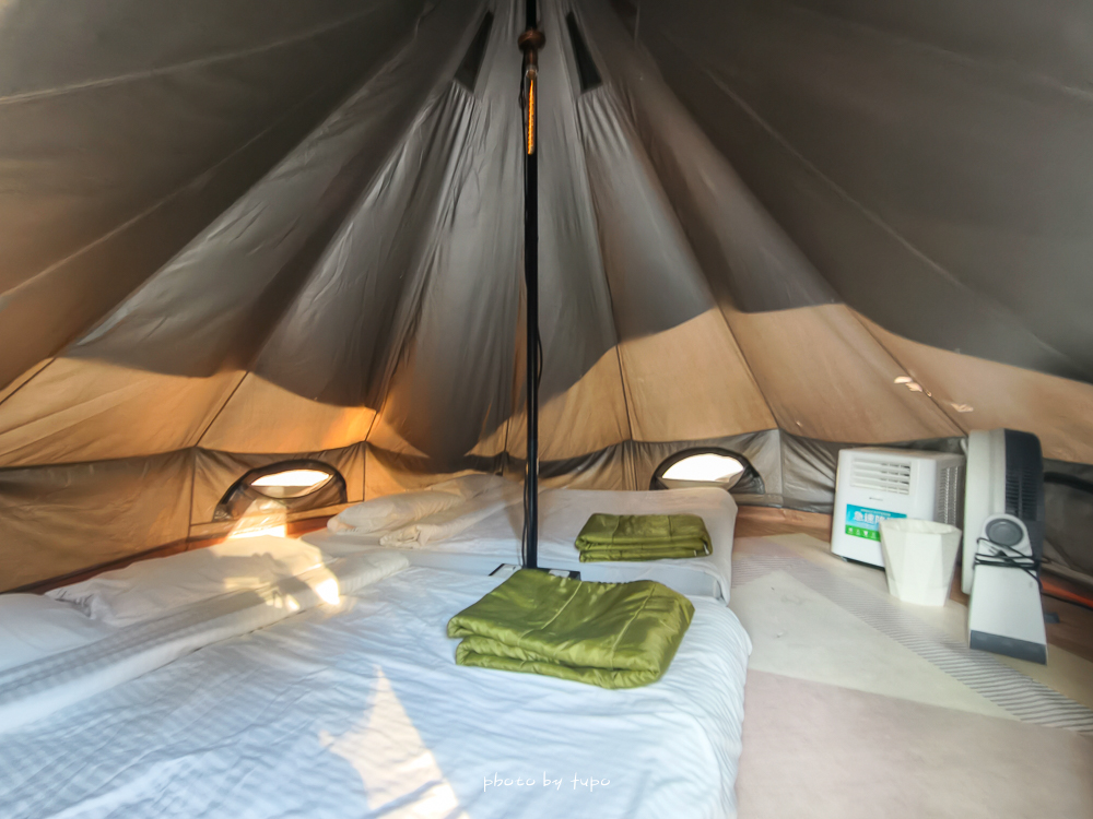 苗栗豪華露營推薦｜自然圈農場Glamping，一泊三食全包式親子露營攻略，包場100坪獨享空間