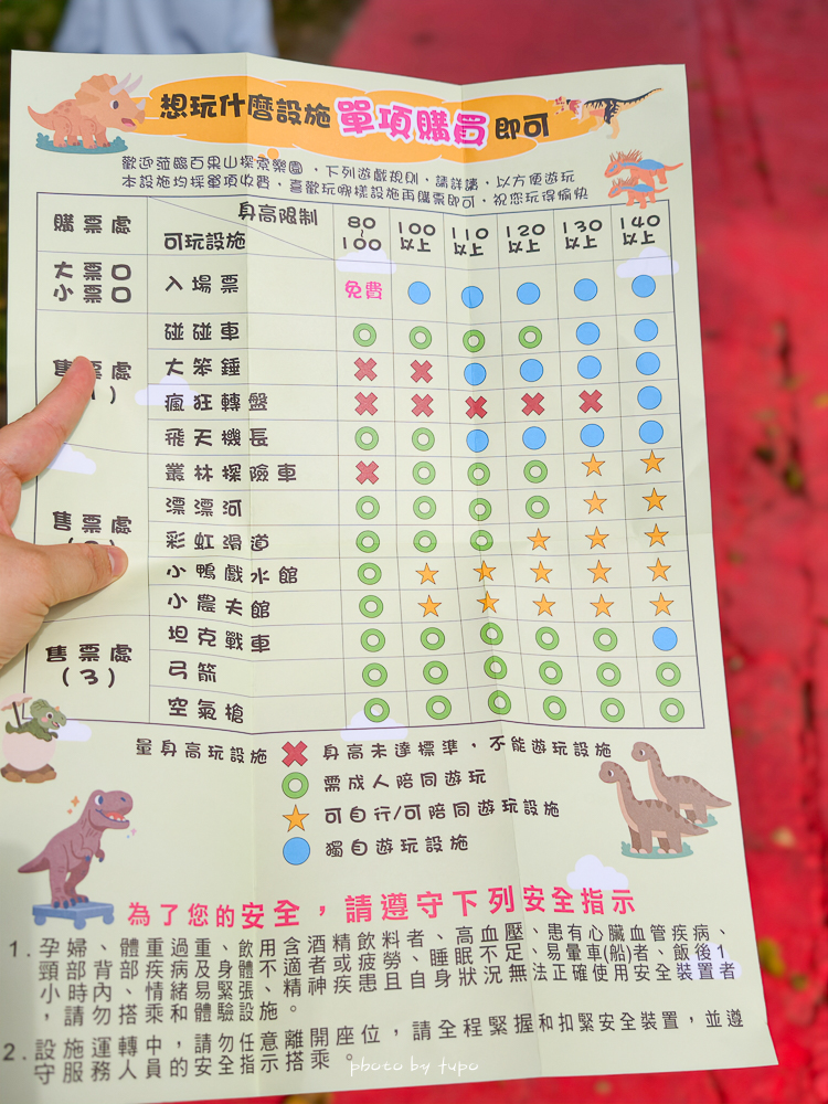 彰化百果山探索樂園2.0重新開幕！彰化親子景點恐龍世界攻略｜12項全新遊樂設施、門票優惠與適合年紀整理