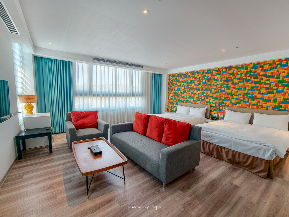 嘉義親子住宿｜嘉義棒棒積木飯店親子館與本館差在哪？親身入住評比＋早餐、遊戲區開箱