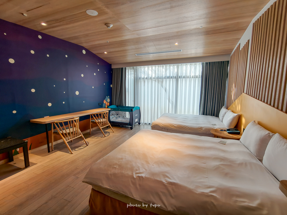 嘉義親子住宿｜嘉義棒棒積木飯店親子館與本館差在哪？親身入住評比＋早餐、遊戲區開箱