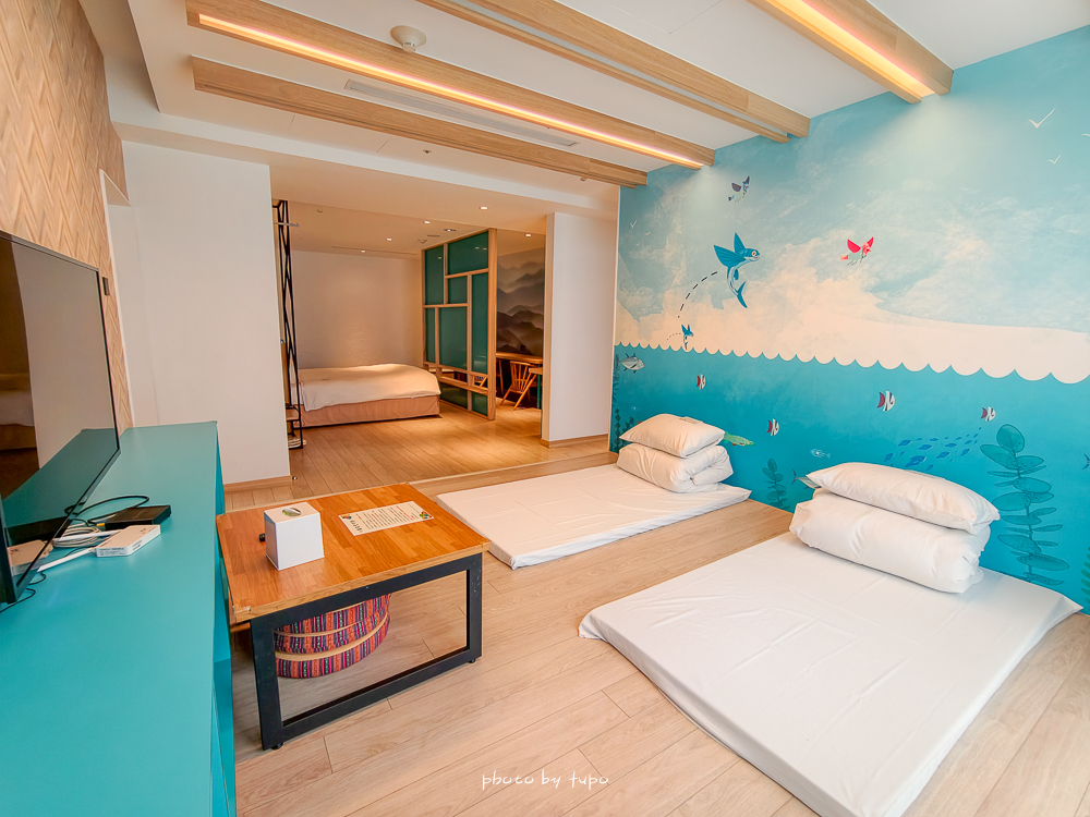 嘉義親子住宿｜嘉義棒棒積木飯店親子館與本館差在哪？親身入住評比＋早餐、遊戲區開箱