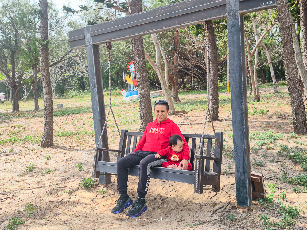 澎湖咖啡廳推薦｜笑ㄟ咖啡澎湖店，隘門沙灘海景第一排，空ㄟ農場最新場域、窯烤披薩必吃、菜單價位