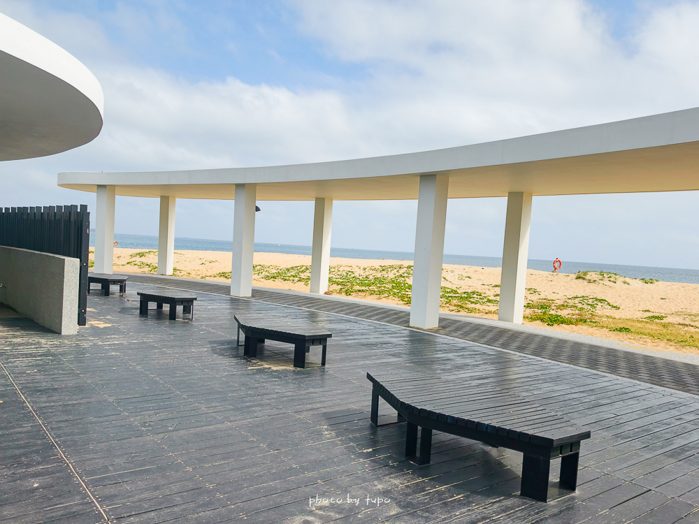 澎湖咖啡廳推薦｜笑ㄟ咖啡澎湖店，隘門沙灘海景第一排，空ㄟ農場最新場域、窯烤披薩必吃、菜單價位