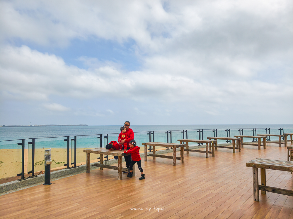 澎湖咖啡廳推薦｜笑ㄟ咖啡澎湖店，隘門沙灘海景第一排，空ㄟ農場最新場域、窯烤披薩必吃、菜單價位